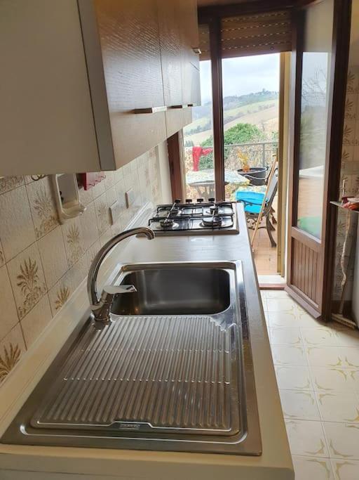 La Quiete Tra Le Montagne Apartman Apiro Kültér fotó