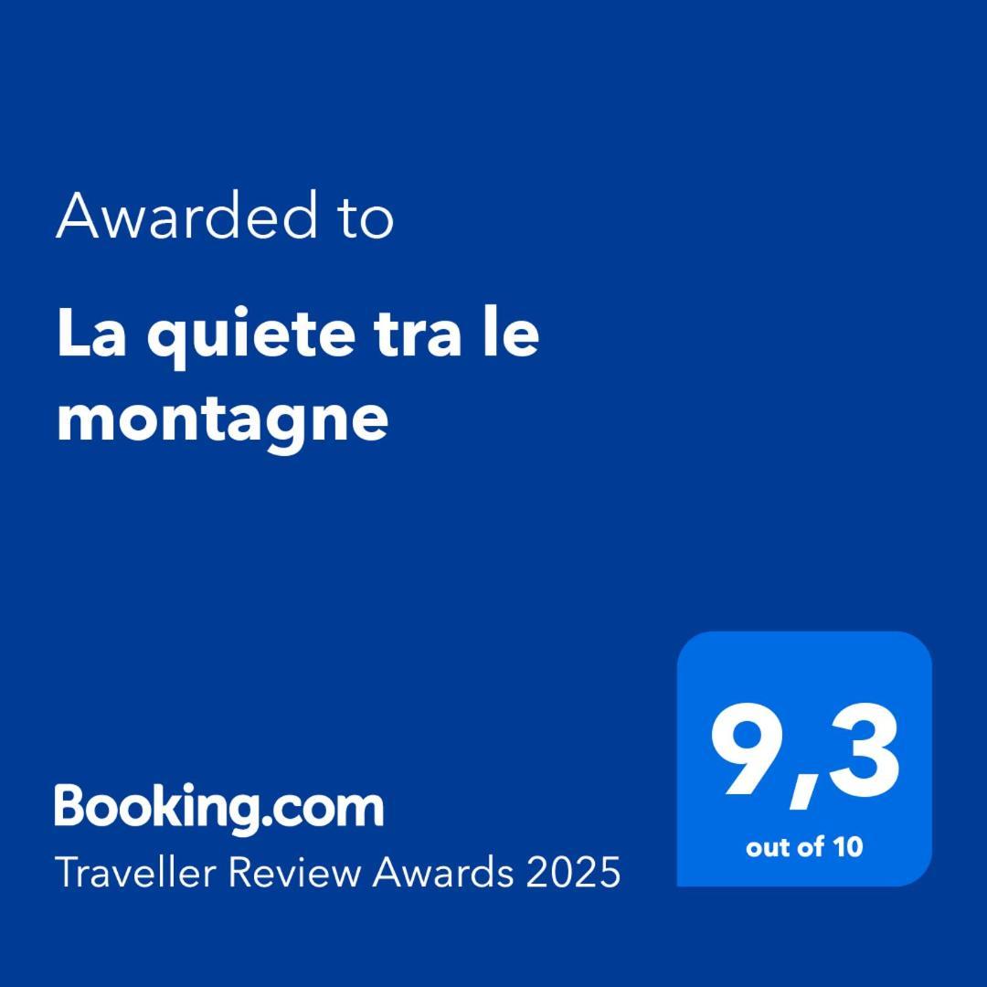 La Quiete Tra Le Montagne Apartman Apiro Kültér fotó